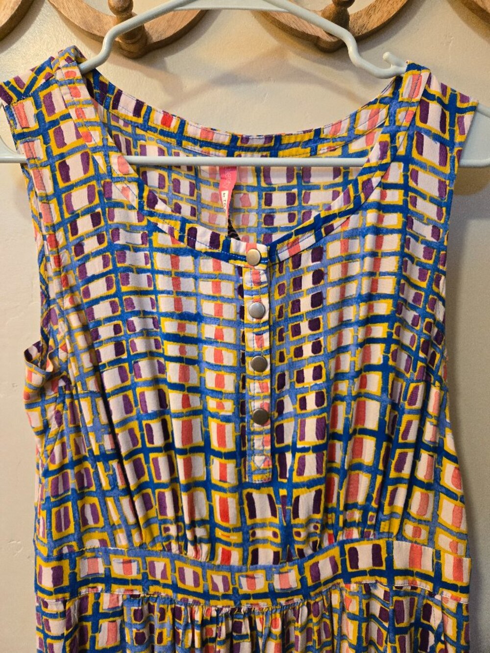 Anthropologie Plenty by Tracy Reese Abstract Print Sleeveless A-Line Dress City
